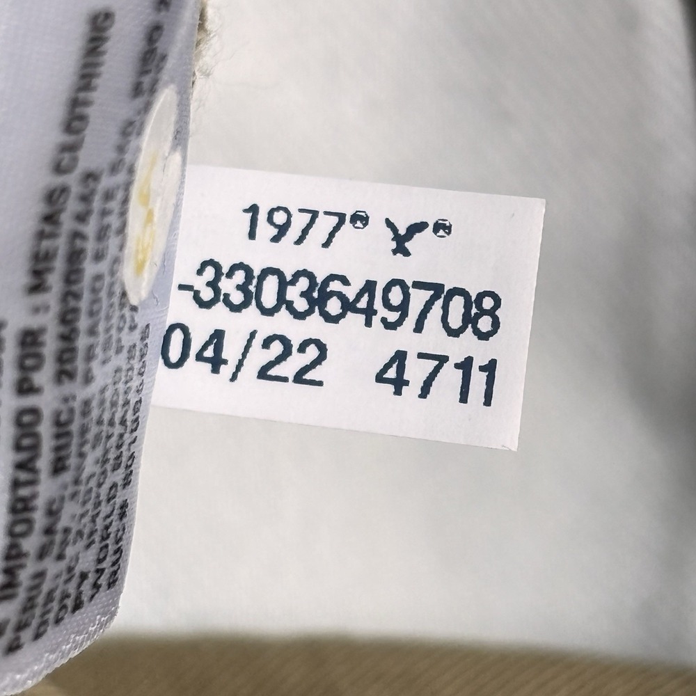 American Eagle Pants Men 36x31 TAG-36x32 Original Straight Flex Beige Workwear - Picture 13 of 13